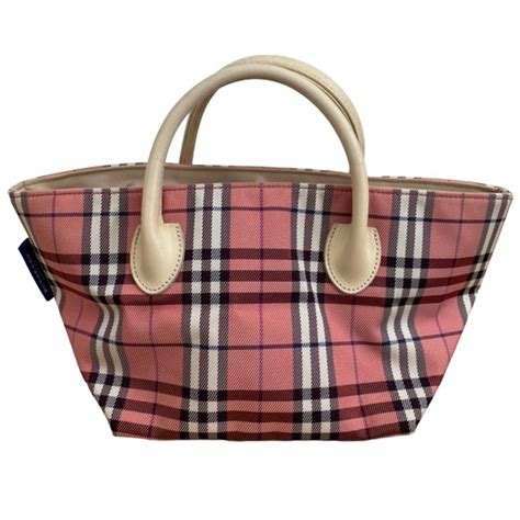 burberry pink nova check handbag|burberry check bags.